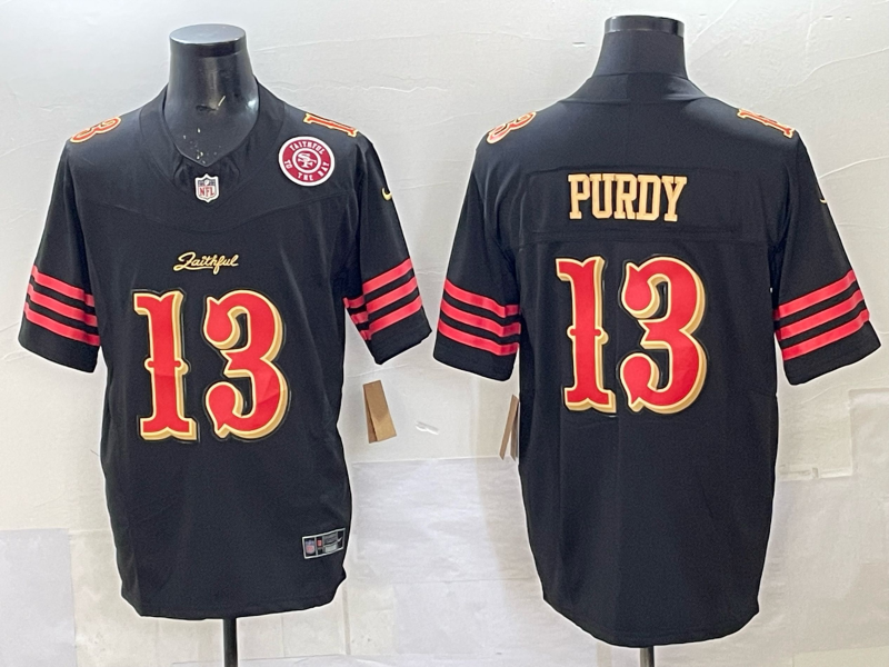 San Francisco 49ers Vapor F.U.S.E. Limited Rivalry Series Jersey - All Stitched Brock Purdy - 13 patch 4