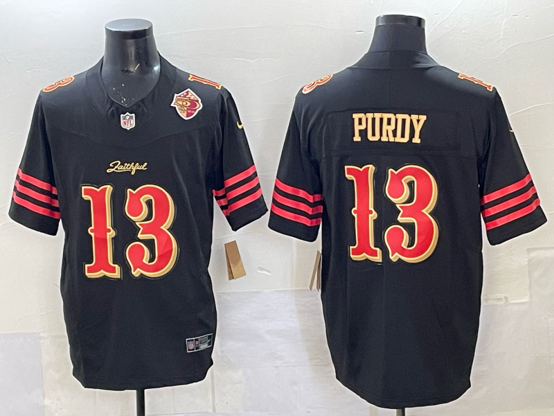 San Francisco 49ers Vapor F.U.S.E. Limited Rivalry Series Jersey - All Stitched Brock Purdy - 13 patch 5