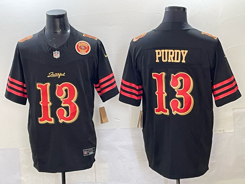 San Francisco 49ers Vapor F.U.S.E. Limited Rivalry Series Jersey - All Stitched Brock Purdy - 13 patch 7
