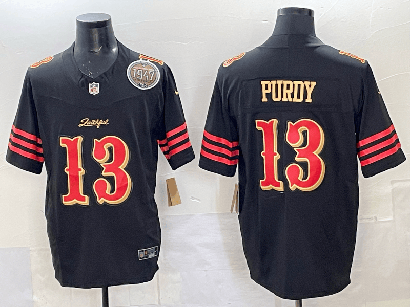 San Francisco 49ers Vapor F.U.S.E. Limited Rivalry Series Jersey - All Stitched Brock Purdy - 13 ptach1
