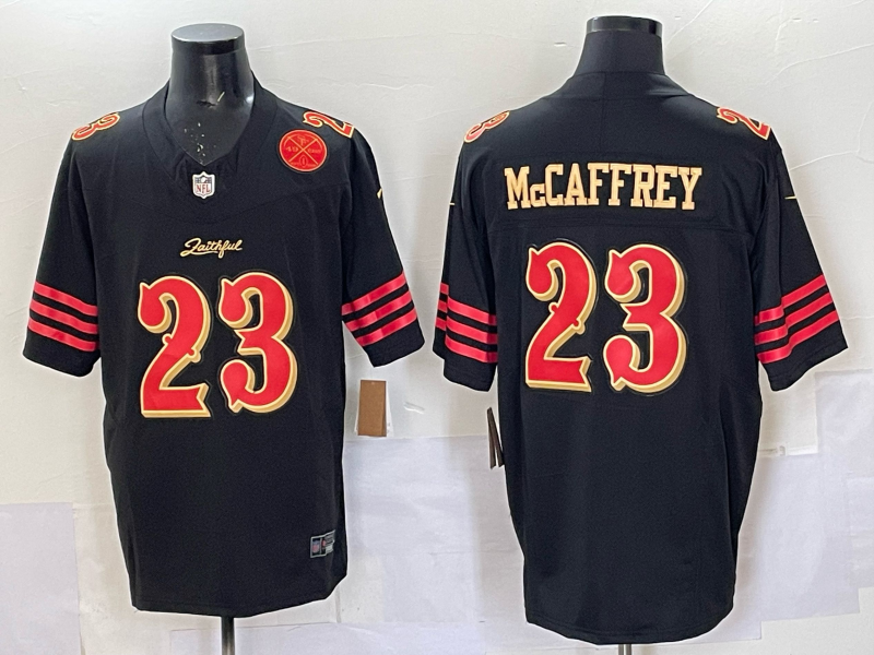 San Francisco 49ers Vapor F.U.S.E. Limited Rivalry Series Jersey - All Stitched Christian    McCaffrey - 23