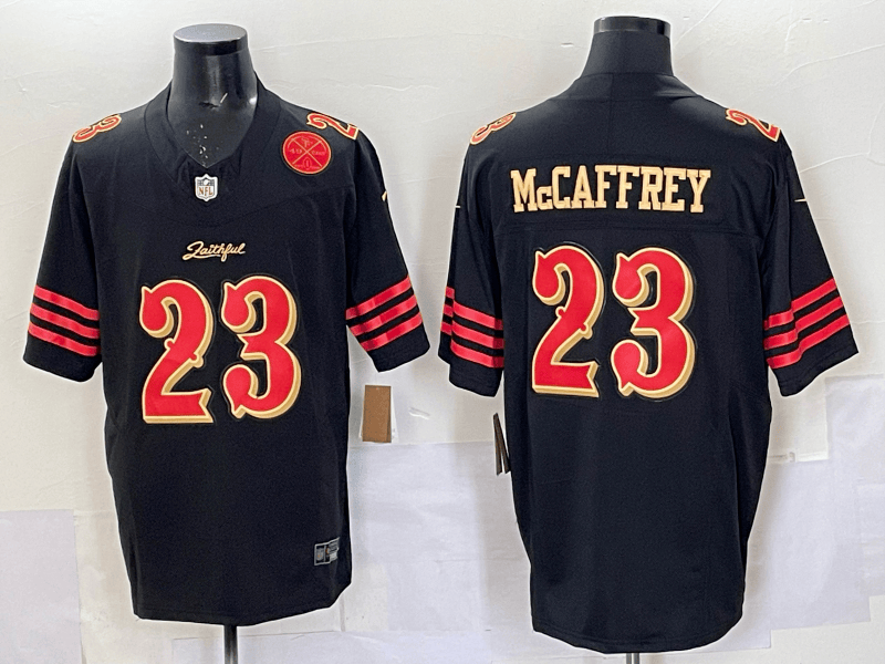 San Francisco 49ers Vapor F.U.S.E. Limited Rivalry Series Jersey - All Stitched Christian    McCaffrey - 23