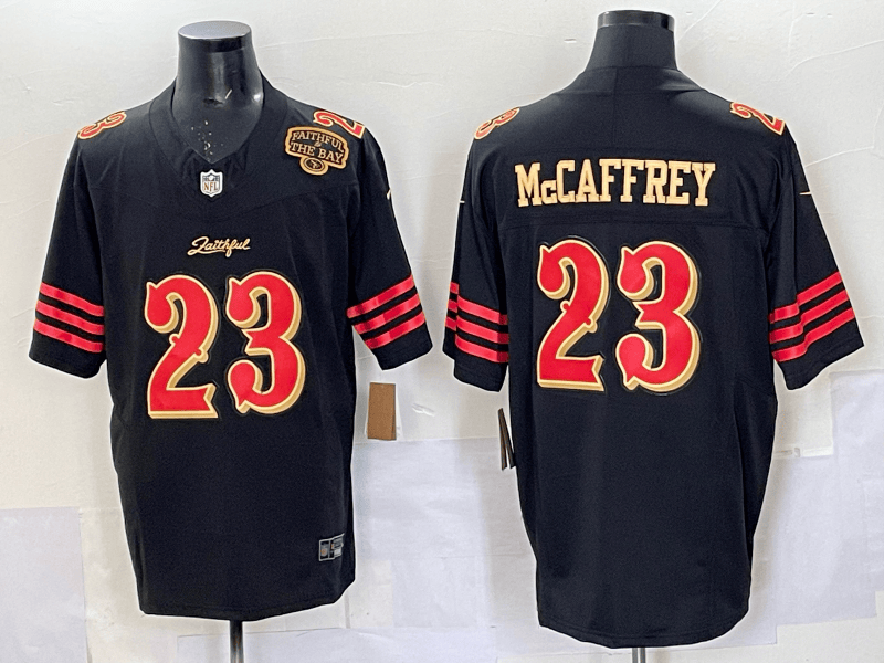 San Francisco 49ers Vapor F.U.S.E. Limited Rivalry Series Jersey - All Stitched Christian  McCaffrey - 23