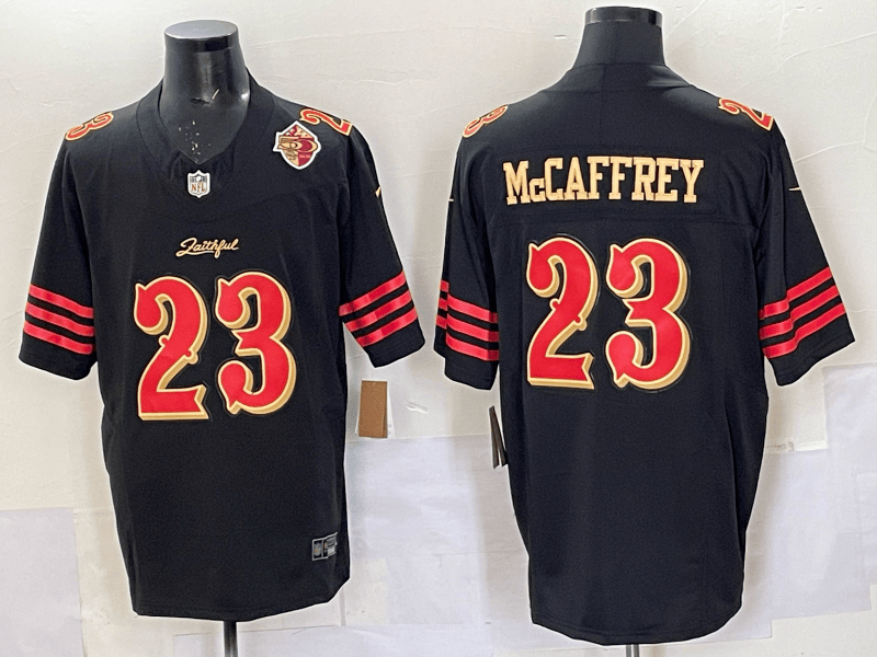 San Francisco 49ers Vapor F.U.S.E. Limited Rivalry Series Jersey - All Stitched Christian McCaffrey     - 23