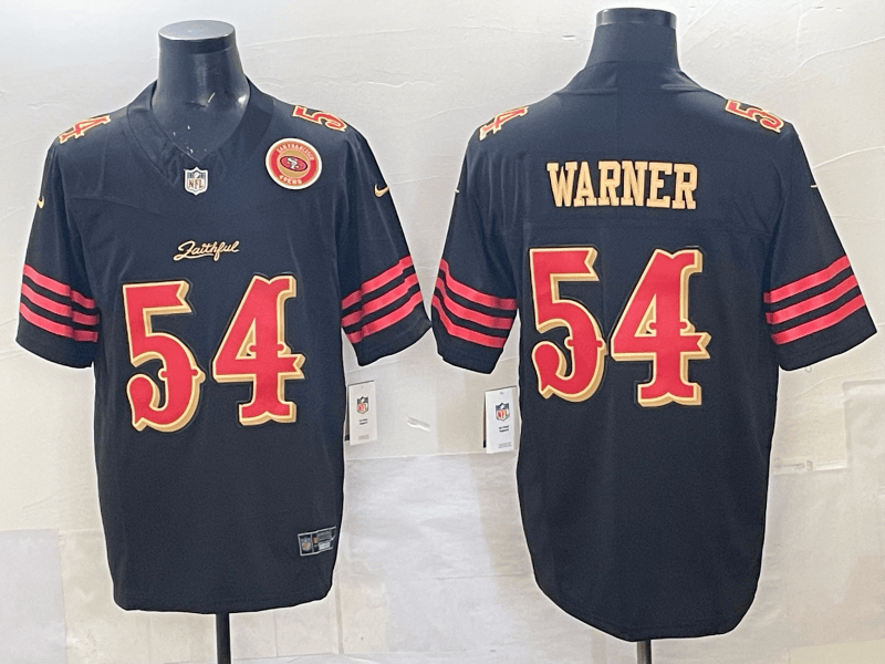 San Francisco 49ers Vapor F.U.S.E. Limited Rivalry Series Jersey - All Stitched Fred Warner -        54