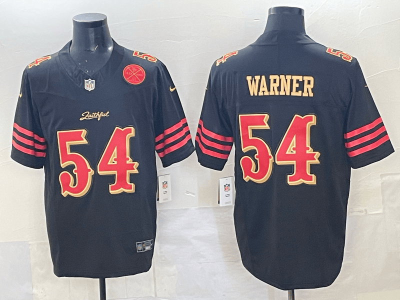 San Francisco 49ers Vapor F.U.S.E. Limited Rivalry Series Jersey - All Stitched Fred Warner -       54