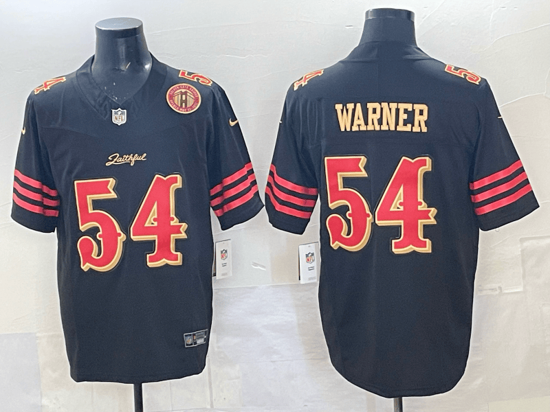 San Francisco 49ers Vapor F.U.S.E. Limited Rivalry Series Jersey - All Stitched Fred Warner     - 54