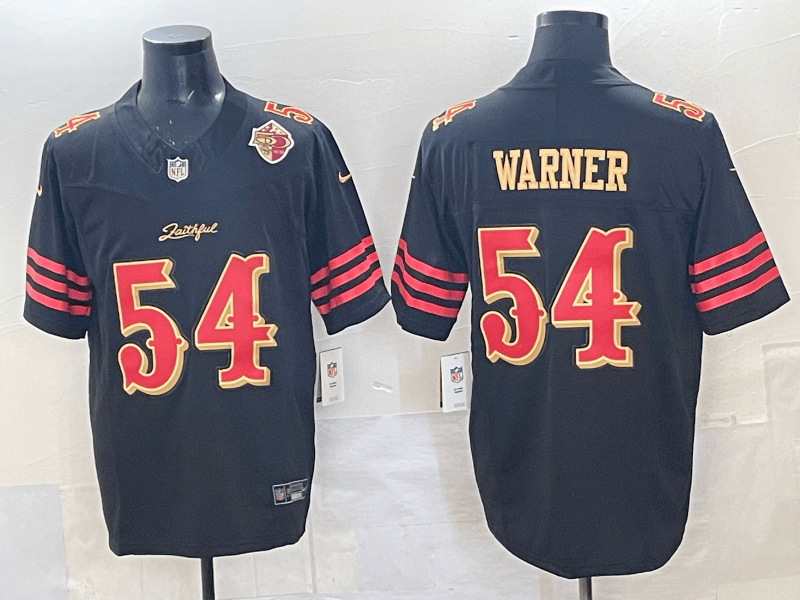 San Francisco 49ers Vapor F.U.S.E. Limited Rivalry Series Jersey - All Stitched Fred Warner -    54