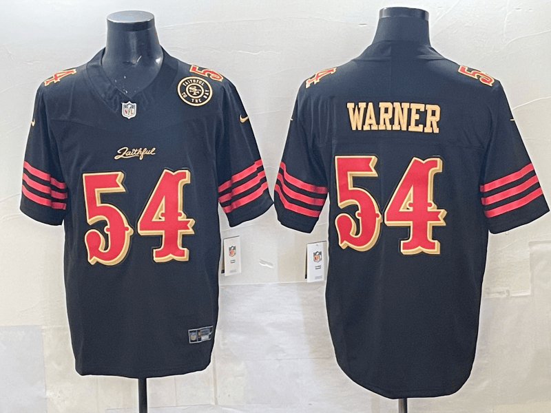 San Francisco 49ers Vapor F.U.S.E. Limited Rivalry Series Jersey - All Stitched Fred Warner   - 54