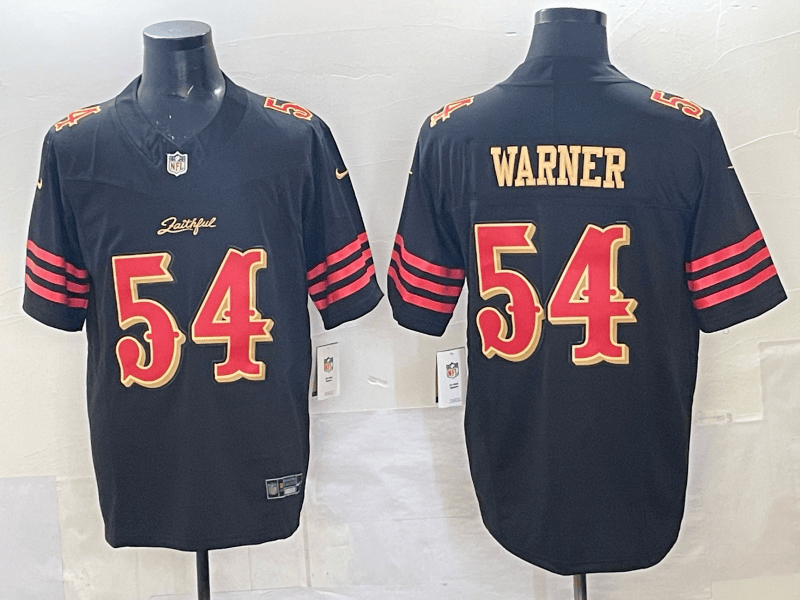 San Francisco 49ers Vapor F.U.S.E. Limited Rivalry Series Jersey - All Stitched Fred Warner - 54