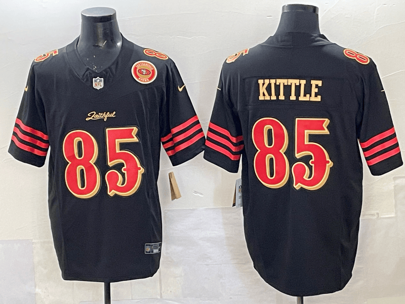 San Francisco 49ers Vapor F.U.S.E. Limited Rivalry Series Jersey - All Stitched George    Kittle - 85