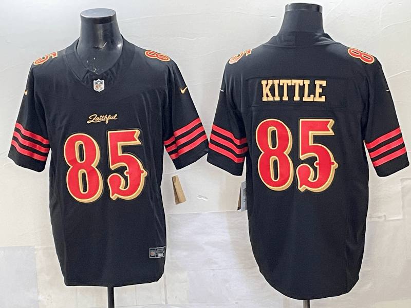 San Francisco 49ers Vapor F.U.S.E. Limited Rivalry Series Jersey - All Stitched George Kittle - 85