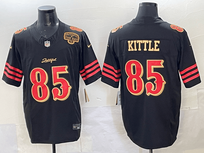 San Francisco 49ers Vapor F.U.S.E. Limited Rivalry Series Jersey - All Stitched George Kittle - 85 patch2