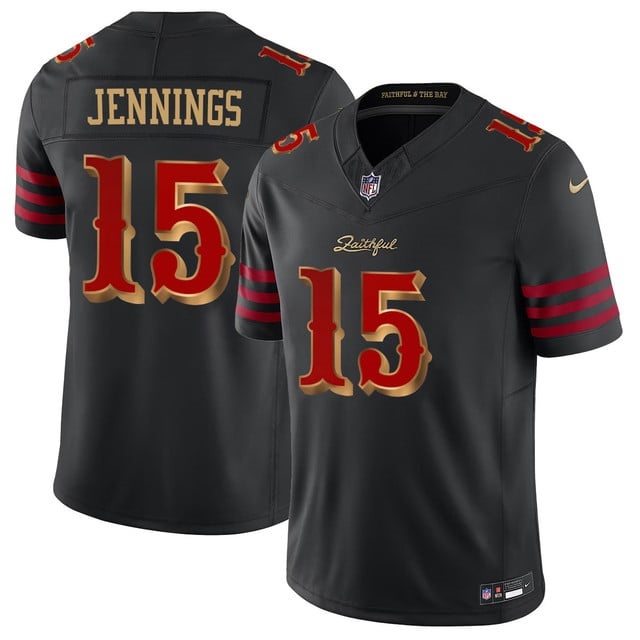 San Francisco 49ers Vapor F.U.S.E. Limited Rivalry Series Jersey - All Stitched Jauan Jennings - 15