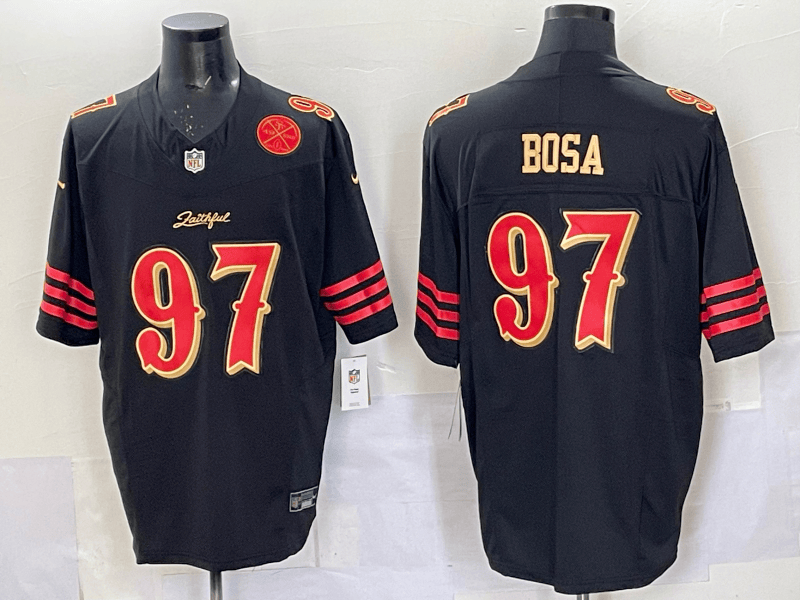 San Francisco 49ers Vapor F.U.S.E. Limited Rivalry Series Jersey - All Stitched Nick Bosa -    97