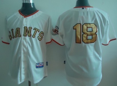 San Francisco Giants #16 Angel Pagan Cream Jersey 的副本