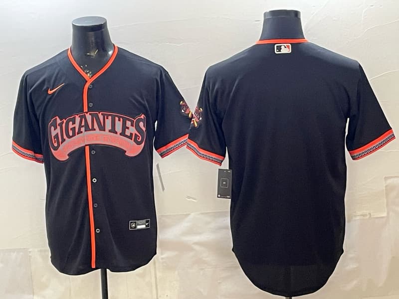 San Francisco Giants “Los Gigantes” Vapor Premier  Jersey no   name   no number
