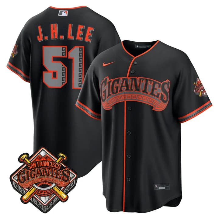 San Francisco Giants “Los Gigantes” Vapor Premier Jersey - All Stitched Jung Hoo Lee 51
