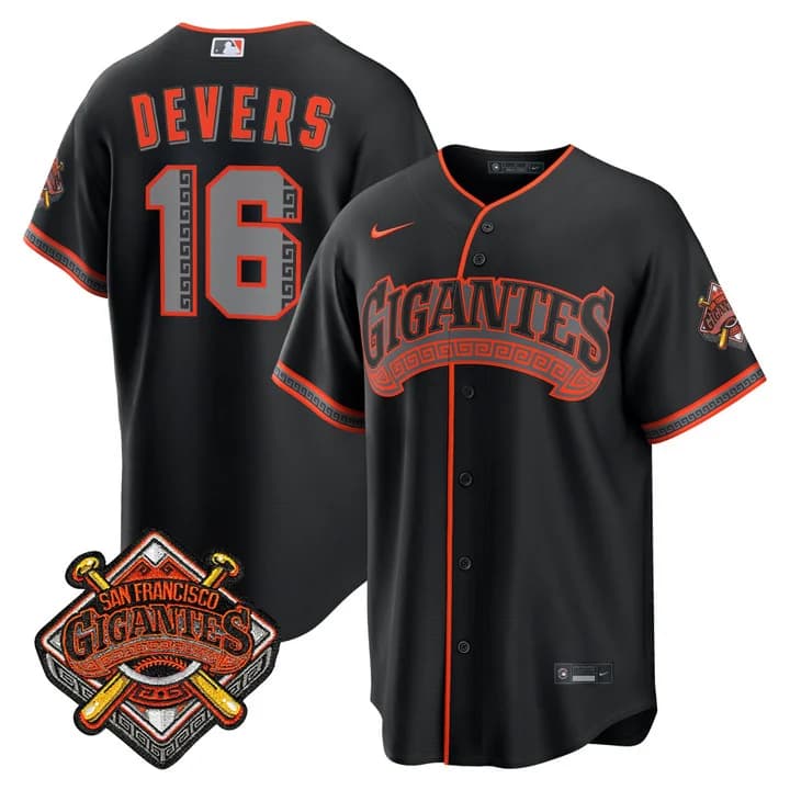 San Francisco Giants “Los Gigantes” Vapor Premier Jersey - All Stitched Rafael Devers