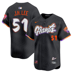 San Francisco Giants 2025 City Connect Vapor Premier Limited Jersey - All Stitched Jung Hoo Lee 51