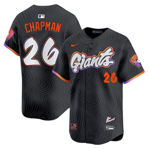 San Francisco Giants 2025 City Connect Vapor Premier Limited Jersey - All Stitched Matt Chapman 26