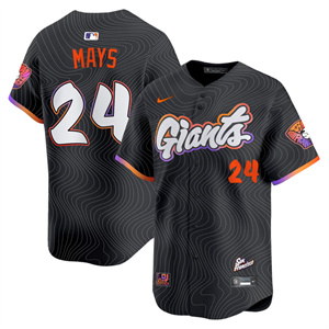 San Francisco Giants 2025 City Connect Vapor Premier Limited Jersey - All Stitched Willie Mays 24