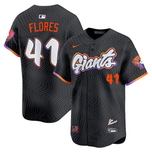 San Francisco Giants 2025 City Connect Vapor Premier Limited Jersey - All Stitched Wilmer Flores 41
