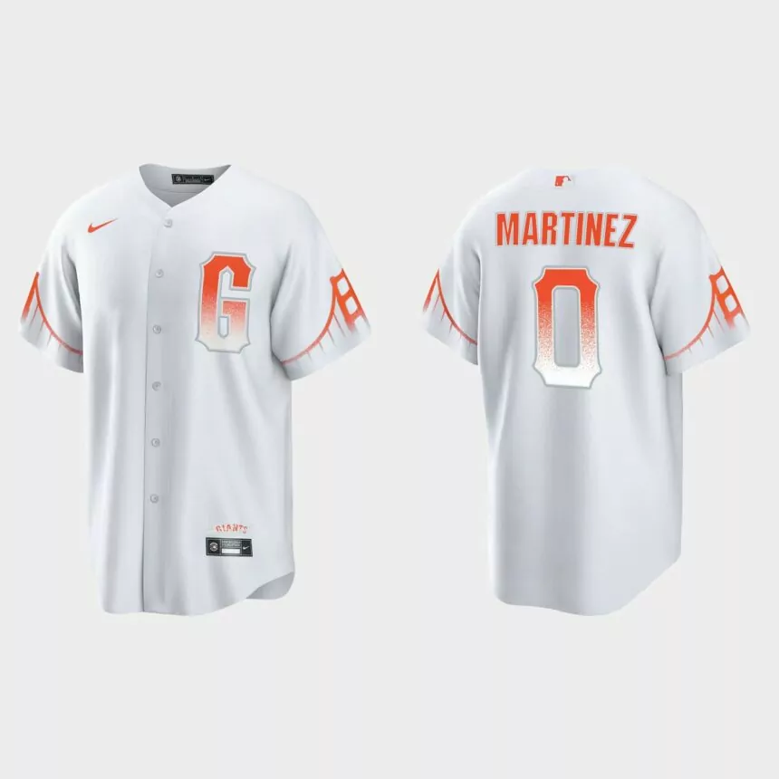 San Francisco Giants Carlos Martinez 2021 City Connect Replica Jersey – White