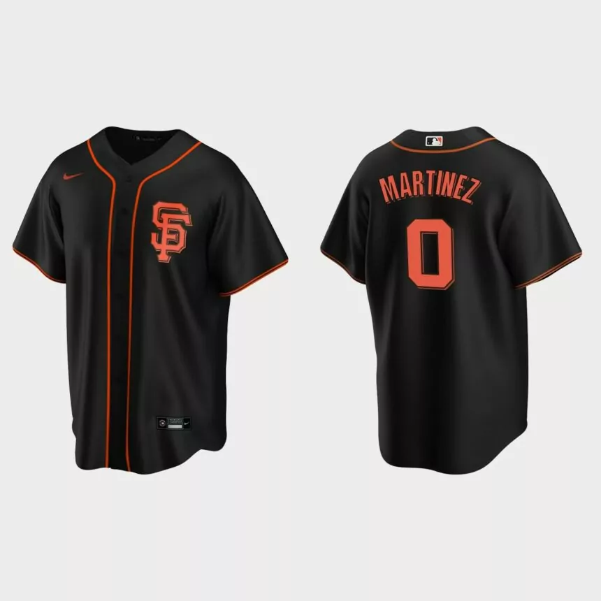 San Francisco Giants Carlos Martinez Replica Alternate Jersey – Black