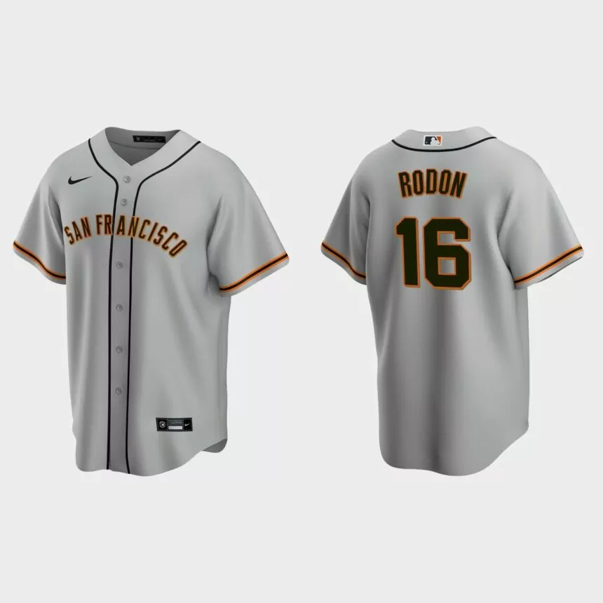 San Francisco Giants Carlos Rodon Replica Road Jersey – Gray