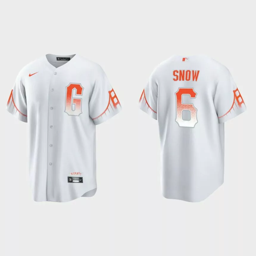 San Francisco Giants JT Snow 2021 City Connect Replica Jersey – White