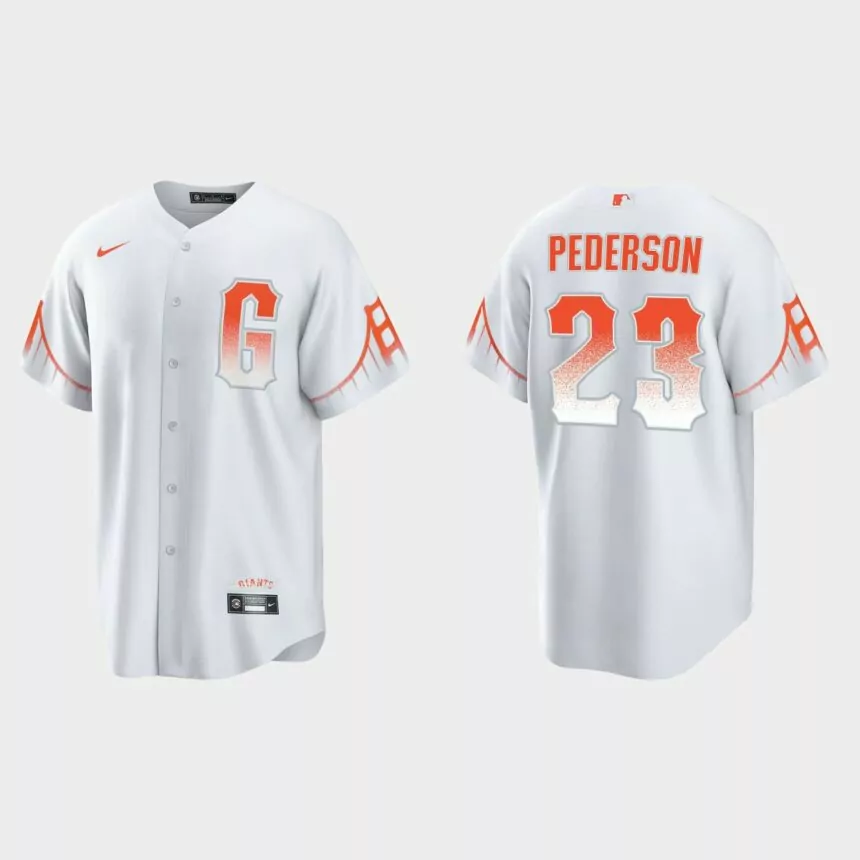 San Francisco Giants Joc Pederson 2021 City Connect Replica Jersey – White