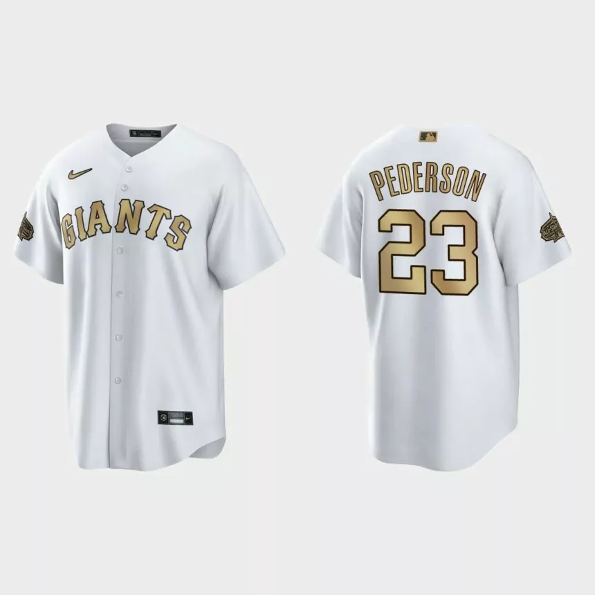 San Francisco Giants Joc Pederson 2022 MLB All-Star Game Replica Jersey – White