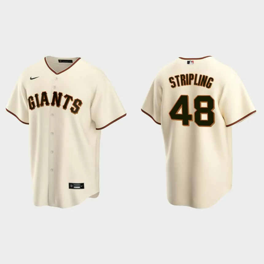 San Francisco Giants Ross Stripling Replica Home Jersey – Cream