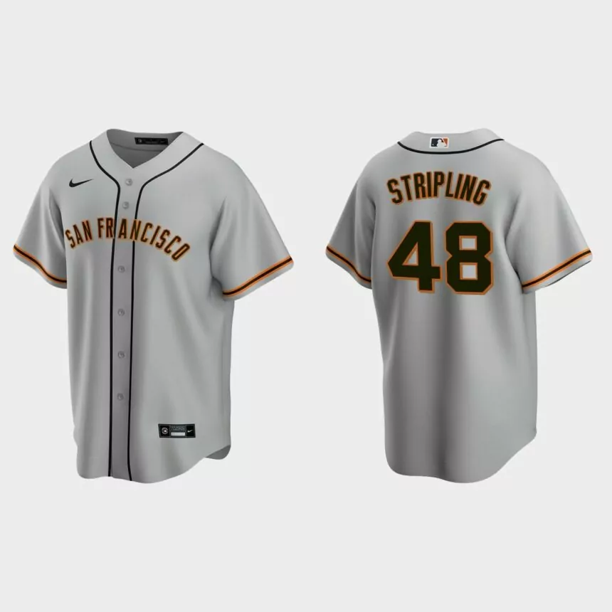 San Francisco Giants Ross Stripling Replica Road Jersey – Gray