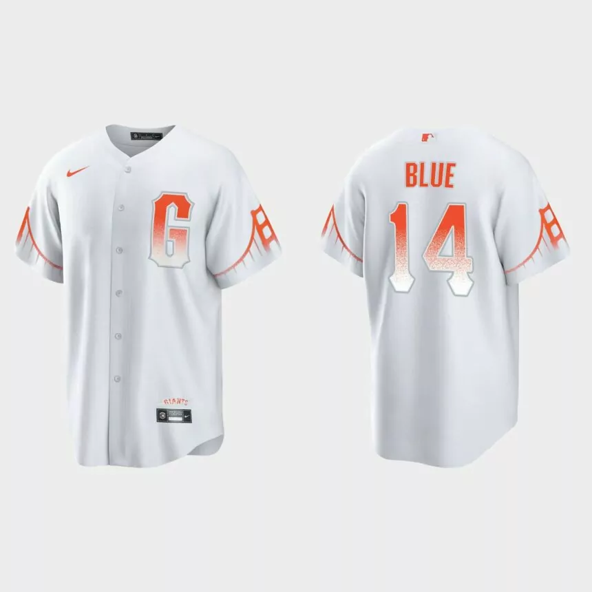 San Francisco Giants Vida Blue 2021 City Connect Replica Jersey – White