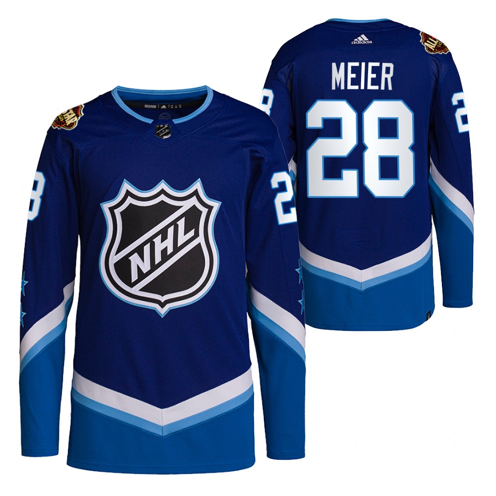 San Jose Sharks Timo Meier Blue 2022 NHL All-Star Western Jersey