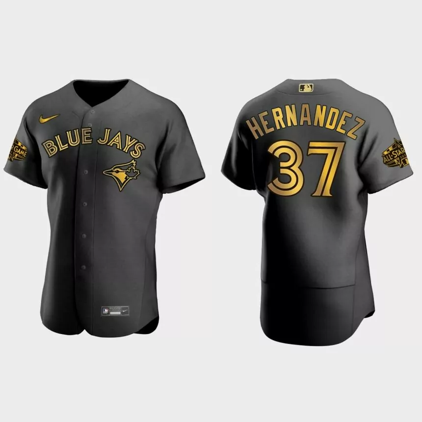 Santiago Espinal Toronto Blue Jays 2022 MLB All-Star Game Jersey – Black