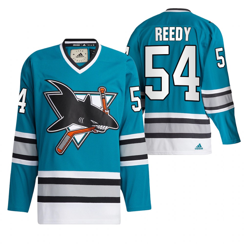 Scott Reedy San Jose Sharks Teal Team Classics 2022 Jersey Authentic