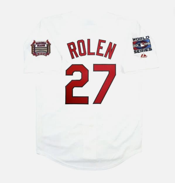 Scott Rolen St. Louis Cardinals 2006 World Series Home Jersey