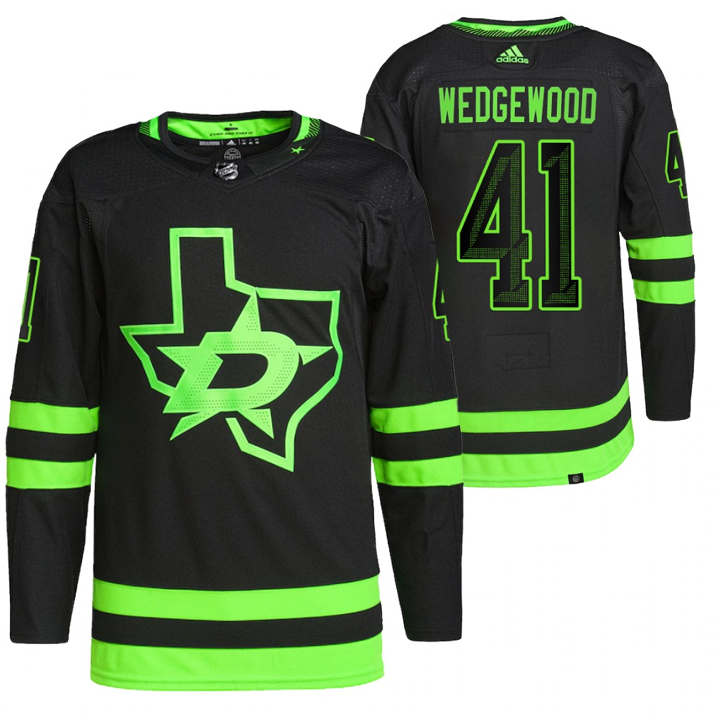 Scott Wedgewood Dallas Stars Black Alternate Primegreen Authentic Pro Jersey