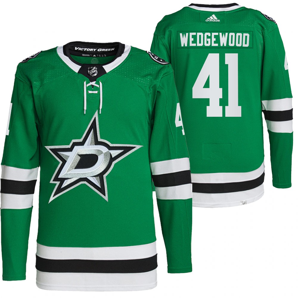 Scott Wedgewood Dallas Stars Green Home Primegreen Authentic Pro Jersey