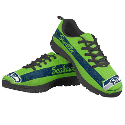 Seahawks Running Shoes Green