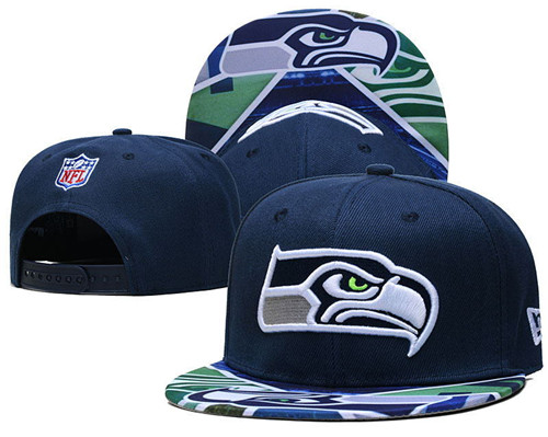 Seahawks Team logo Snapback Hat--LH