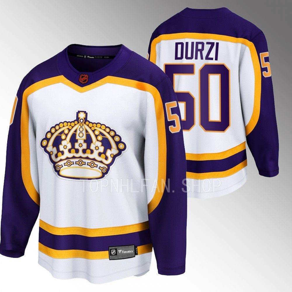 Sean Durzi LA Kings Special Edition 2.0 White Jersey Breakaway