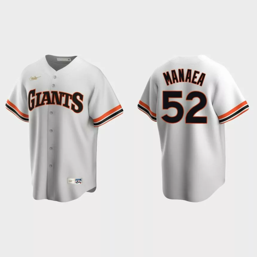 Sean Manaea San Francisco Giants Cooperstown Collection Home Jersey – White