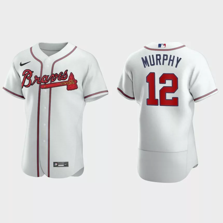 Sean Murphy Atlanta Braves Authentic Home Jersey – White