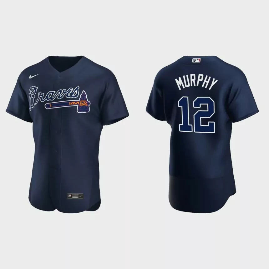 Sean Murphy Atlanta Braves Authentic Jersey – Navy