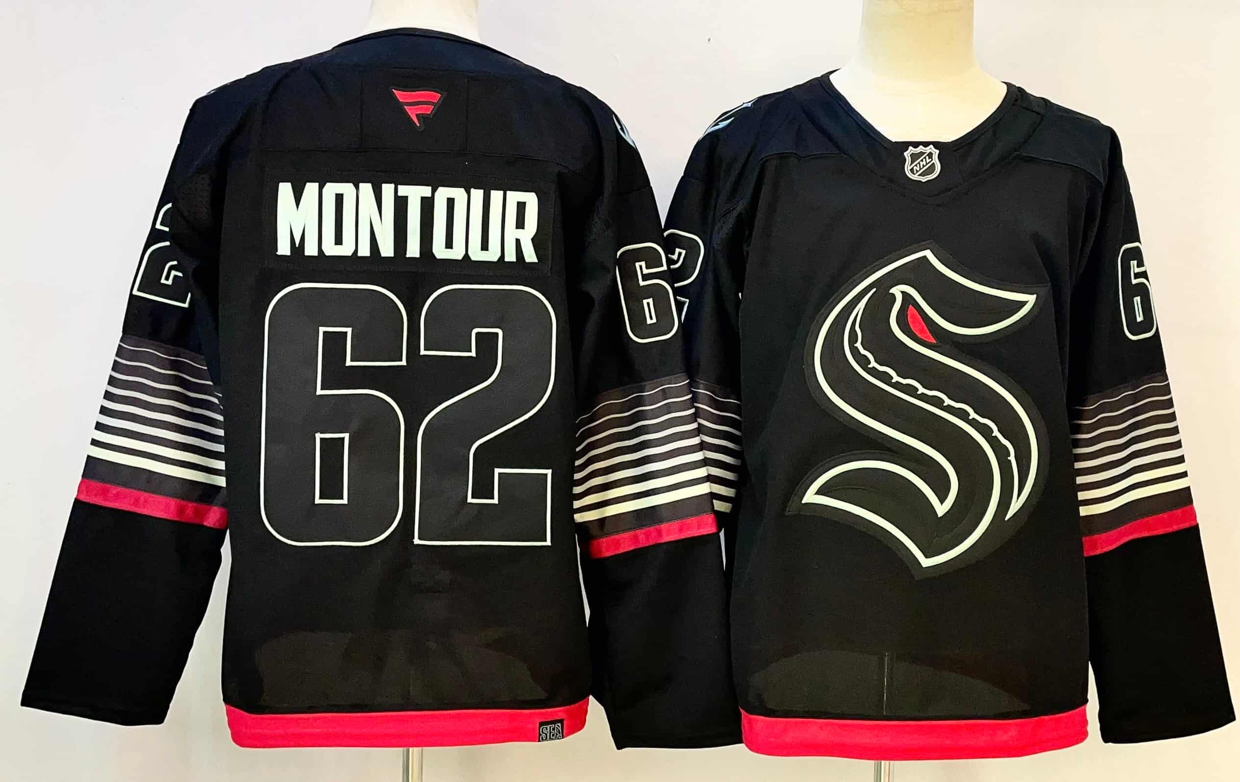 Seattle Kraken Brandon Montour #62 Home Jersey
