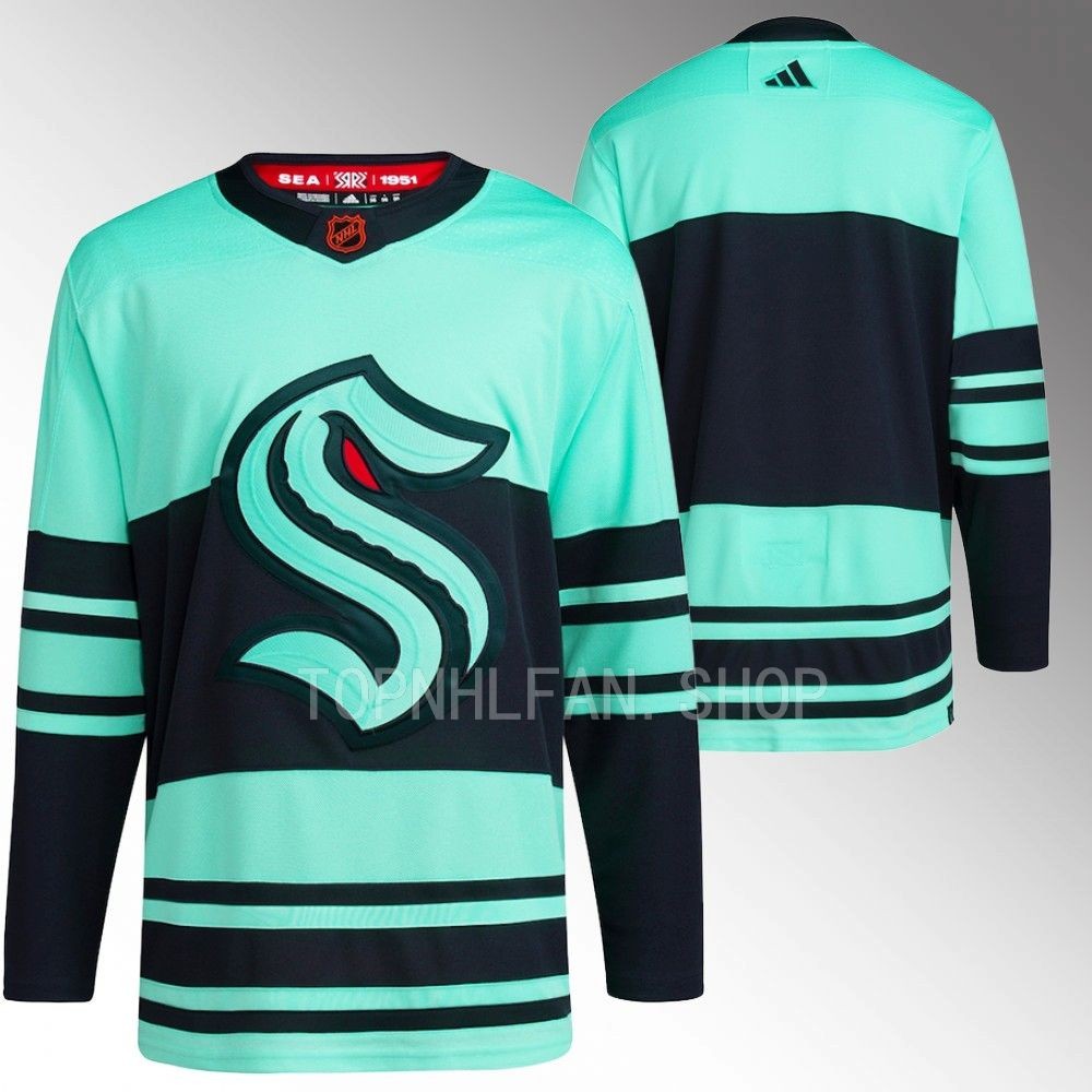 Seattle Kraken Teal Reverse Retro 2.0 Authentic Primegreen Hockey Jersey